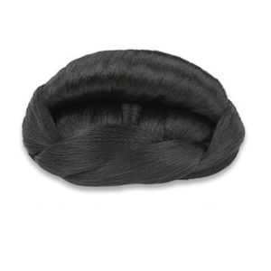 SKONHED Tổng hợp Vô Hình Ngọt ngào Cổ điển Trang phục cổ xưa Phụ nữ Đồ cổ Tóc kiểu Trung Quốc Hoài cổ Tóc Giả Cổ Tích Tóc giả hóa trang Hanfu Chignon bện Hanfu Băng đô công chúa