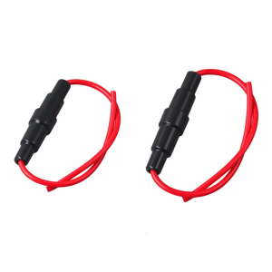 10 cái cầu chì thuỷ tinh Bộ măng sông quá tải quốc phòng cầu chì Holders chịu nhiệt Ống ThủY Tinh nâng cấp cho đồ gia dụng