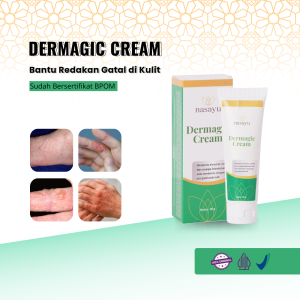 Dermagic Krim lawan gatal kulit karena jamur | atasi eksim kurap dan kudis di kulit