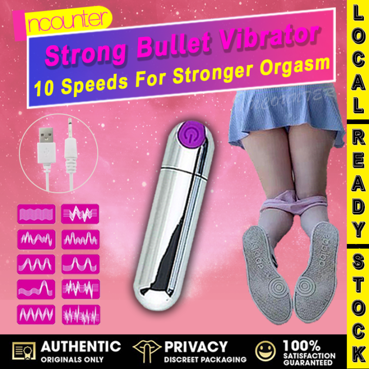 Malaysia Ready StockBullet Vibrator USB Rechargeable 10 Speeds, Strong  Vibrator for Women Wireless Mini, Sex Toys Ladies G-spot Adult Toys Dildo |  Lazada