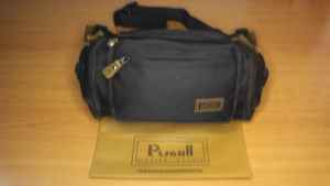 Waistbag Brand Lokal Pusiill/Bahan Cordura Kombinasi Kulit Asli/Tas Selempang Pria&Wanita O3.0