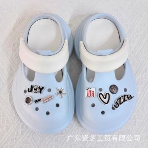 Crocs Jibbitz Charms Silver Series Shoe Buckle Detachable Crystal Diamond Shoe Decoration for Crocs