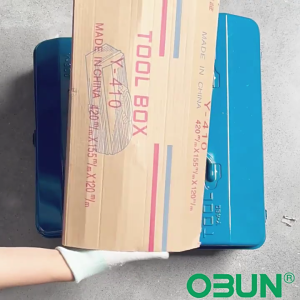 Iron Hardware Toolbox Thick Combination Suitcase Electrician Carpenter Maintenance Electric Drill Storage Box