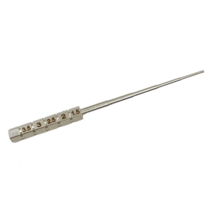 Multipurpose Stainless Steel Coiling Gauges Tool 1.5 3.5mm Wire Diameter Measurement Delicate Design Professional Crafting Accessories
