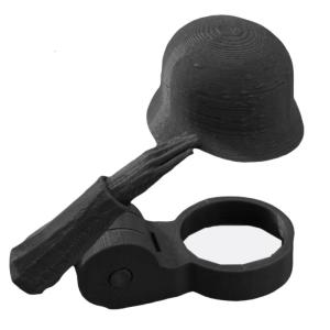 Plastic Helmets for Beer Funny Soldier Salutes Beverage Bottle Lid Adjustable Dustproof Drinking Cover