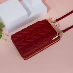 FOREVER YOUNG C268-2S TAS SELEMPANG WANITA KONDANGAN PESTA KULIT SINTETIS TALI PANJANG