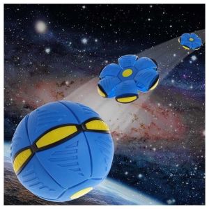 Đồ Chơi Đĩa Bay UFO Biến Hình Phát Sáng Cho Bé | Bóng Ném Tự Bung Thành UFO Ngoài Trời