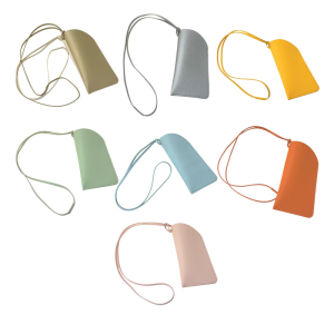 Phụ kiện thời trang túi đựng kính râm mỏng Di động Túi đeo giữ kính mắt mềm cho Mens xu hướng và nữ có dây dây đeo cổ