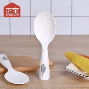 [In Stock]Japanese Style Non-Stick Smart Design Rice Spoon Anti-Stick Rice Scoop / Japanese Rice Cooker Spoon with Holder  Rice Cooker Spoon Case