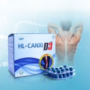 HL-Canxi D3 100 Viên Nang Mềm Giá Tốt | Bổ Sung Canxi Vitamin D3 Hộp 100 Viên Dễ Uống GMP