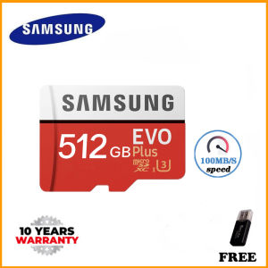 100% OriginalSAMSUNG EVO+ Micro SD 128GB 256GB 512GB 1024GB 2000GB 1TB SDHC 80mb/s Grade Class10 Memory Card C10 UHS-I TF/SD Cards Trans Flash SDXC (Free Card Reader) (Free Shipping)