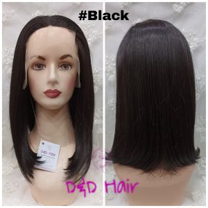 Wig Rambut - Half lace Wig - D&D20702 - Lightbrown - Bisa Pindah Belah
