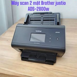 Máy scan 2 mặt tự động Brother justio ads-2800w.hàng cũ hình thức đẹp 90%