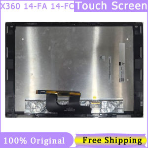 14 Inch Touch Screen For Envy X360 2-in-1 14-FA0003 14-FA0002NA 14-FA 14-FC Display Assembly FHD Replacement With Frame