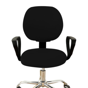 Removable Washable Office Chair Cover Water Resistant Stretchable Spandex Slipcover for Desk Chairs with Backrest and Seat Cushions Protection