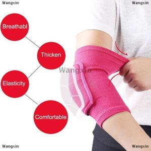 [COD] Wangxin สนับศอก2ชิ้น สนับศอกฟองน้ำหนาป้องกันหัวเข่าแผ่นป้องกันแขนเล่นกีฬาวอลเลย์บอลบาสเกตบอลเด็กผู้ใหญ่
