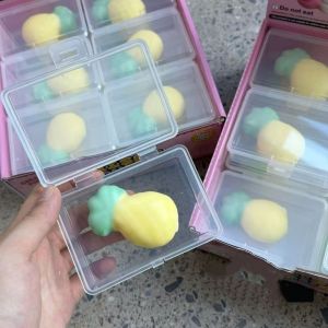FPOTSK Handmade Crispy Chocolate Squishy Toy Portable Crackable Crunchy Chocolate Pincher Squeeze Ball Sensory Sensory Crispy Chocolate Pinching Toy Gifts for Kids