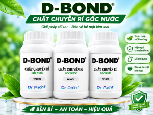 Chất Chuyển Rỉ Gốc Nước Thân Thiện Môi Trường Bảo Vệ Bền Lâu - Khô Nhanh - Độ Bám Cao - Dễ Thi Công - DUNG TÍCH 250ML