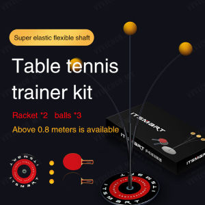 geegoshop Table Tennis Trainer and Paddle Kit for Home Practice