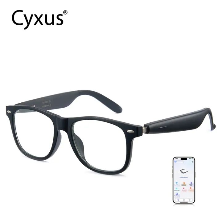 Cyxus Smart AI Multi-functional Anti-Blue Light Men's Simple Business Style Fashionable Glasses 8284