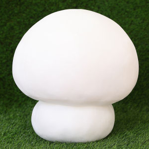 JOJO CASTLE 23/30/60cm Kawaii Mushroom Plush Dolls Simulation Plant Pillow Lovely Toys for Home Decor Sleeping Cushion Stuffed Soft Dolls Birthday Gifts 蘑菇