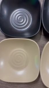Đĩa phíp sâu lòng 3 size(1258/1259/1250) nhựa Việt Nhật - Đựng kim chi đồ ăn kèm đồ ăn vặt nhà hàng