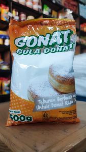 Gonat Gula Donat Taburan Berbasis Gula Untuk Donat Rasa Plain 500Gr