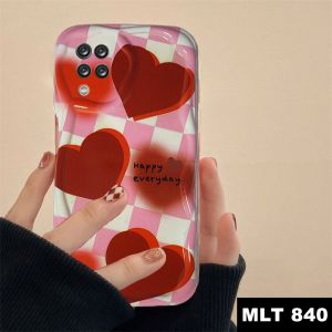 SOFTCASE SILIKON SOFT CASE HEART GRID FOR SAMSUNG A55 A05 A05S A15 A35 A04S A04E A04 A03 A03 CORE A03S A02S A20S A20 A30 A14 A13 A12 A11 A10 A10S M34 M12 M11 -BAD