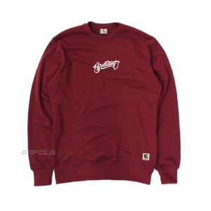 Erfolg Sweater Crewneck Cream Pria Distro Bandung Sweatshirt Oversize Suiter Crunek Cowok Sweter Oblong Sablon Blilliant Simpel Sweatshirt Switer Jumbo Brand Lokal Cardigan Kerah Tinggi Kekinian Terbaru Murah