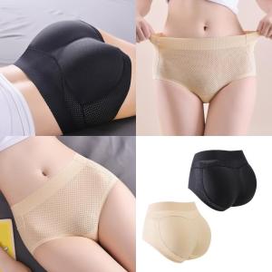 Ladies Invisible False Buttock Hip Enhancer Panties Butt Pads Butt Lifter Shapewear Breathable Mesh Underwear Briefs