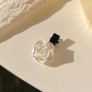 Flower Hair Clip 🎀 法式复古花朵发夹抓夹 Klip Rambut Sisi Belakang Kepala Cute Gentle Girl Headdress Hair Pin Hair Accessories