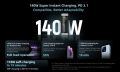 CUKTECH 20 Power Bank 25000mAh 210W MAX 3 Ports 2 Type C /  1 USB A. 