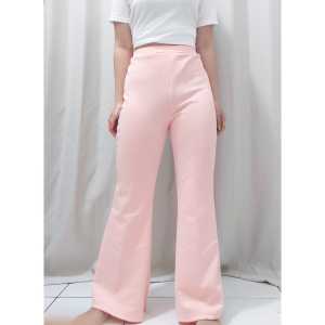 NANDO CELANA CUTBRAY PANTS SCUBA PANJANG JUMBO BELAKANG KARET 001