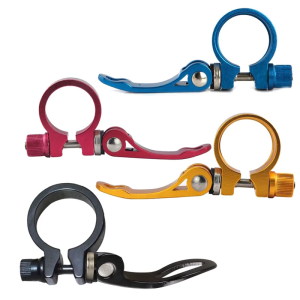 3pcs Aluminum Alloys Bike Seats Post Clamps Durability Bicycles Seats Tube Clamps for Mountain Cycling Accessories