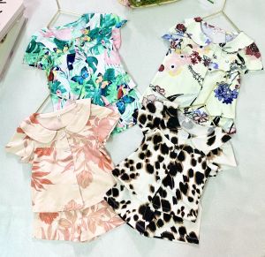 [HCM]Bộ quần áo pijama bé gái 9-23kg