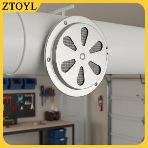 ZTOYL Có Thể Điều Chỉnh Không Khí Vent Lưới Tản Nhiệt 95Mm 125Mm Vòng Ống Bìa Cho Làm Sạch Không Khí Trong Nhà Trong Phòng Tắm Và Phòng Ngủ