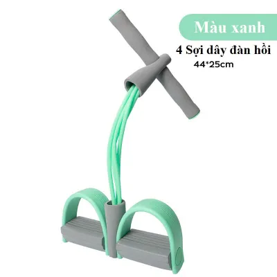 Dây Tập Bụng Dây Kéo Đàn Hồi Kháng Lực 4 Ống 6 Ống Cao Su Tập Cơ Bụng Tập Tay Vai Tại Nhà