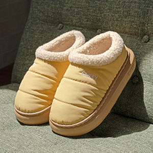 Free Shipping Non-Slip Slippers WomenS Winter 2026 New Style Suitable For Indoor And Outdoor Wear Plush And Warm With A High Heel