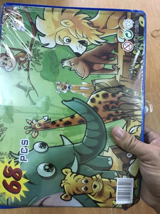 Túi Xách Vali Bút Tô Màu Đa Năng 68 Món Kết Hợp Dụng Cụ Học Tập Cho Bé