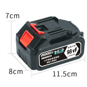 98VF Brushless Mesin bor Impact baterai 13MM Cordless Impact wrench Impact  2baterai impek baterai torsi besar 560NM /Untuk Baut Mobil/Bor cas murah Bor Impact Baut CVT beton tembok kayu 4.0Ah Baterai