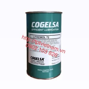 MỠ BÒ LITKEMOL 7 (NLGI2) - COGELSA TÂY BAN NHA. Có thành phần Molybdenum dành cho xe cơ giới tải nặng ô tô xe máy các vòng bi bánh răng công nghiệp chịu tải cao