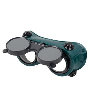Flip Up Welding Goggles Kacamata Welding Safety Goggle Welding Kacamata Pengaman Las