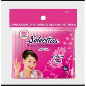 Selection Cotton Bud isi 100 pcs - Korek Kuping SH J29
