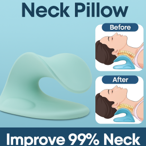 Home Cervical Massage Pillow Massage Cushion Neck Shoulder Massager Ergonomic Stretch Massage Pillow 人体工学按摩枕