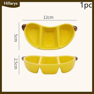 [Hillarys] Sáng Tạo Sứ Món Ăn Hàn Quốc Phong Cách Dễ Thương Trái Cây Hình Dạng Gốm Hộ Gia Đình Bộ Đồ Ăn Thịt Nướng Lẩu Nước Sốt Gia Vị Món Ăn