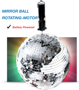 Mirror Ball Motor (Battery Powered)