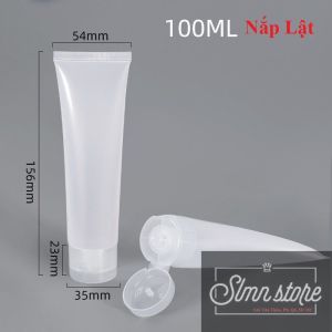 Tuýp nhựa 5-10-15-20-30-50-100ml rỗng chiết/đựng mỹ phẩm tiện dụng đi du lịch văn phòng. LD1-TuypMP