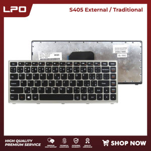LPO Laptop Keyboard S405 Compatible with Lenovo Ideapad S400T S400-BNI S400-IFI S400-ITH S415 RU S405 S300 S400 S400U