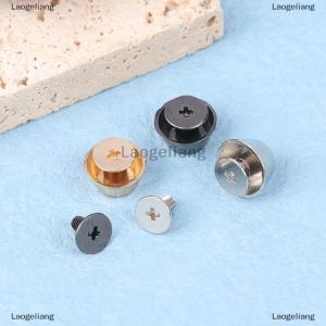 [COD] Laogeliang 10 Bộ Kim Loại túi chân dưới đinh tán cho Diy da đinh tán Túi Mặc Bảo vệ đinh tán cho túi dưới túi vành đai phụ kiện
