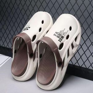 #COD Korean Slippers For Men Breathable Fashion Sandals For Men Durable Sports Beach Sandals For Men